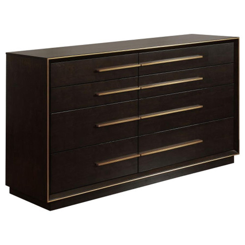 Durango - 8-Drawer Dresser - Smoked Peppercorn