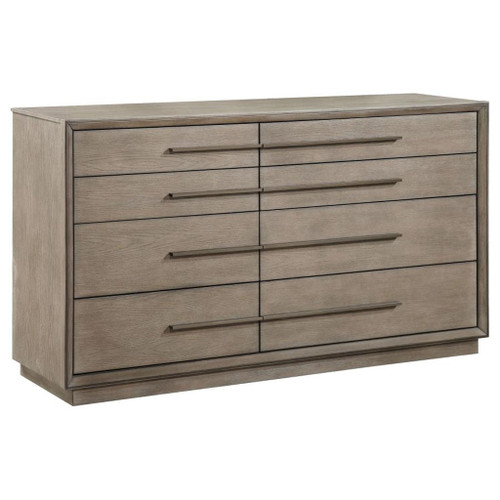 Durango - 8-Drawer Dresser - Washed Oak