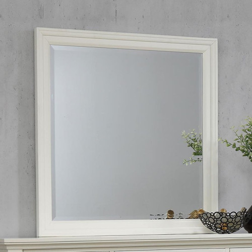 Sandy Beach - Dresser Mirror - Cream White