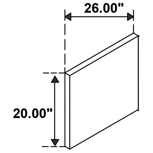 Jessica - Wood Bed Panels (Set of 2) - Cream White