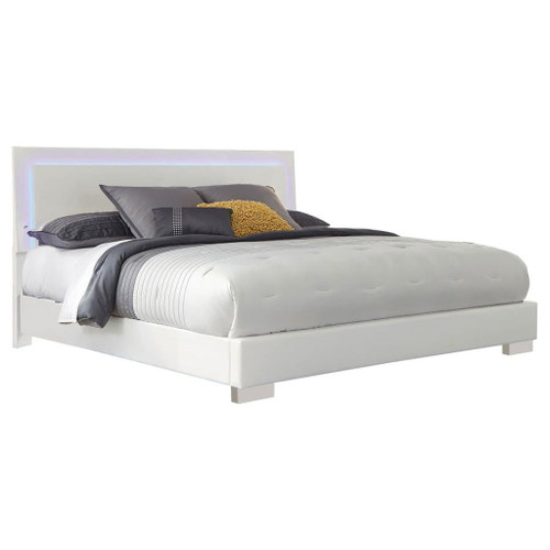 Felicity - 4 Piece Queen Bedroom Set - White