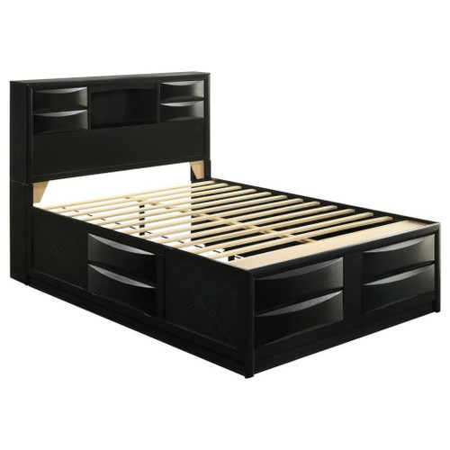 Briana - 5 Piece Queen Bedroom Set - Black