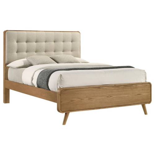 Robyn - Wood California King Platform Bed - Light Ash