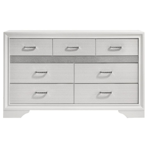 Miranda - 7-Drawer Dresser - White