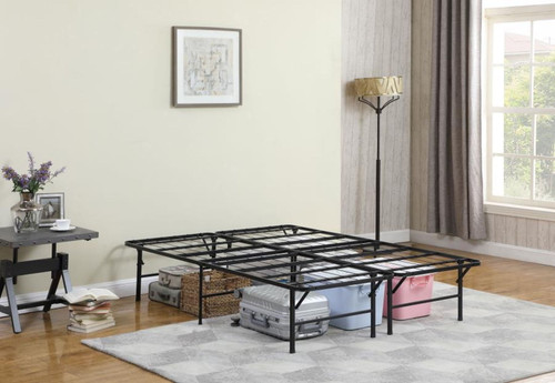 Mabel - Metal Full Mattress Support Platform Bed - Black