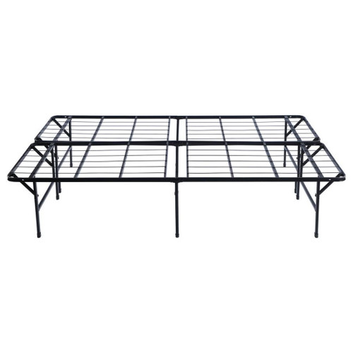 Mabel - Metal Eastern King Mattress Support Platform Bed - Black