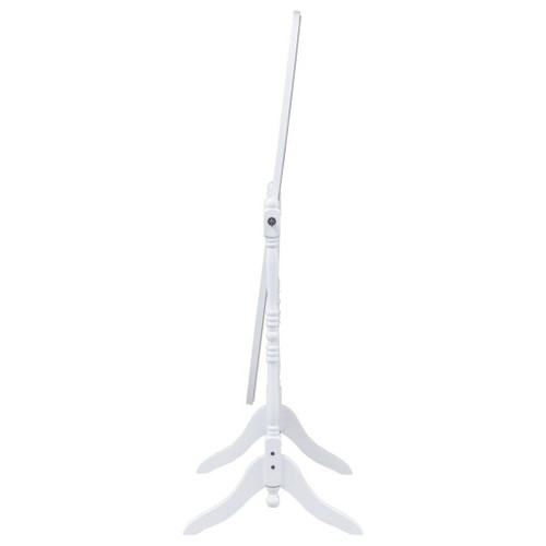 Foyet - Wood Adjustable Full Length Cheval Mirror - White