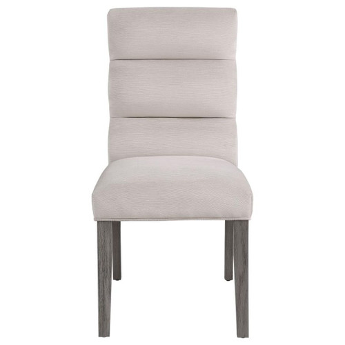 Carla - Velvet Upholstered Dining Side Chair (Set of 2) - Stone