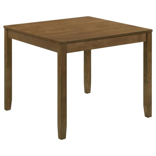 Parkwood - 5 Piece Square Dining Table Set - Honey Brown
