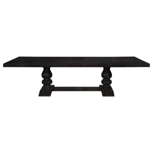 Phelps - 5 Piece Rectangle Dining Table Set - Distressed Noir