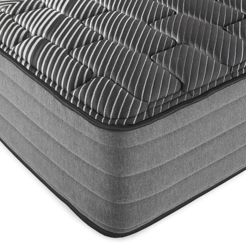 Montlake - Full Cool Firm Memory Foam Hybrid Mattress - Black