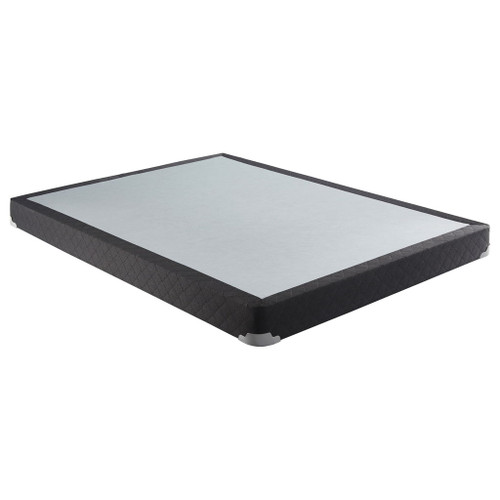 Mercer - Queen Low Profile Box Spring Foundation - Gray