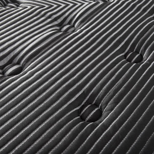 Montlake - Twin Cool Euro Top Foam Hybrid Mattress - Black