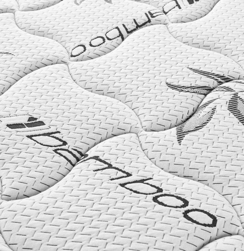 Kenyon - Full Bamboo Cover Firm Foam Mattress - White