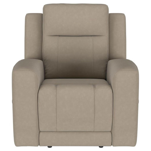 Brentwood - Upholstered Recliner Chair - Taupe