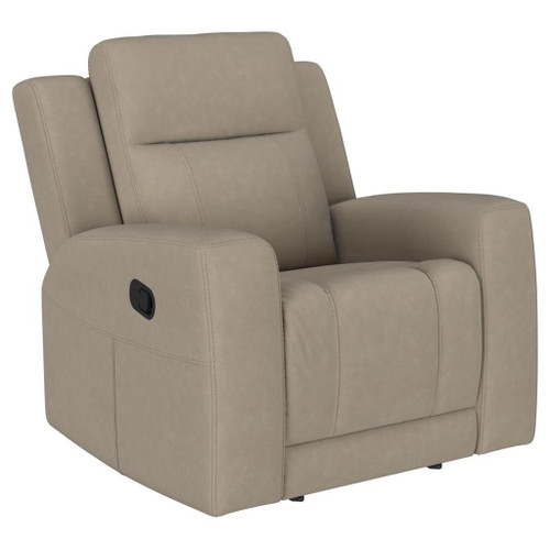 Brentwood - Upholstered Recliner Chair - Taupe