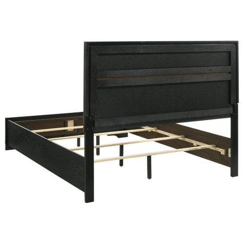 Miranda - 5 Piece Eastern King Bedroom Set - Black