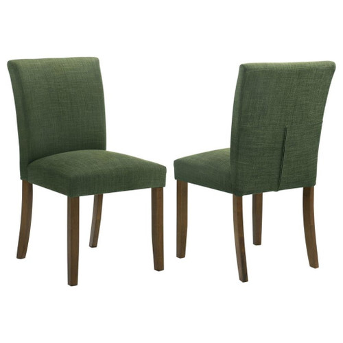 Cantley - Upholstered Dining Side Chair (Set of 2) - Green