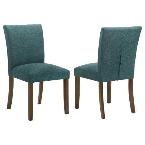 Cantley - Upholstered Dining Side Chair (Set of 2) - Blue