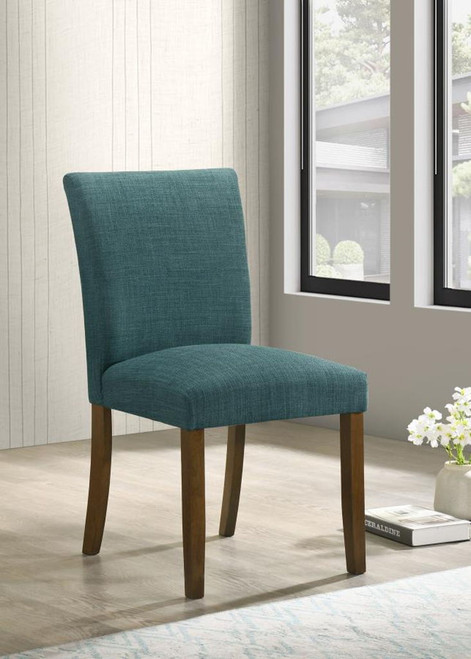 Cantley - Upholstered Dining Side Chair (Set of 2) - Blue
