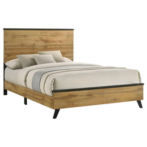 Kaywood - Full Panel Bed - Natural Pine