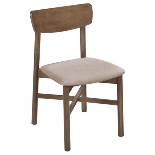 Parkridge - Dining Side Chair (Set of 2) - Natural Walnut