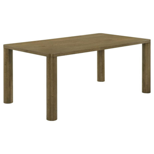 Castlewood - 7 Piece Rectangular Dining Set - Brown Oak