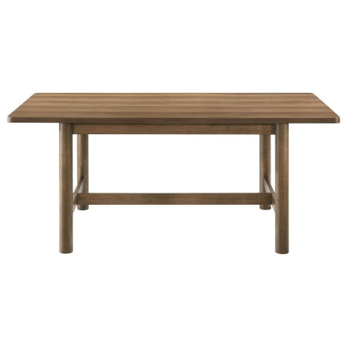 Crestmore - 5 Piece Rectangular Dining Table Set - Walnut