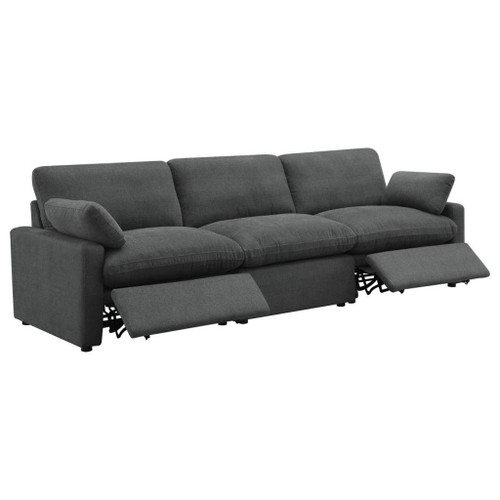 Collins - Modular Power Sofa - Dark Gray