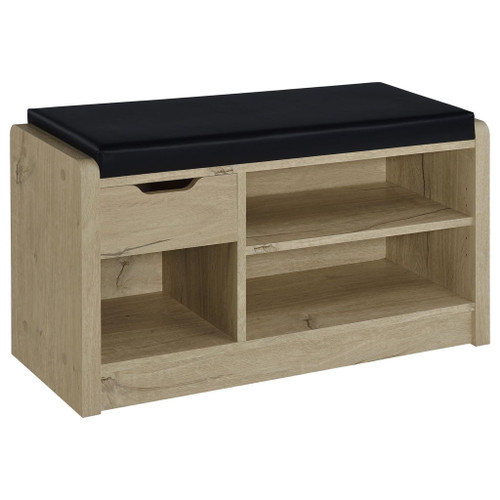 Arrington - Storage Bench - White Oak