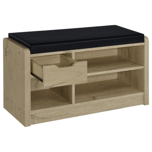 Arrington - Storage Bench - White Oak