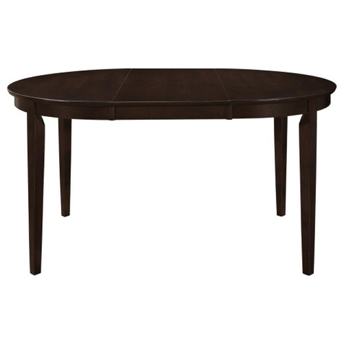 Gabriel - 5 Piece Extension Leaf Dining Table Set - Cappuccino