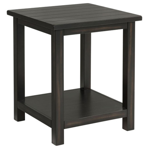 Payne - 3 Piece Coffee And End Table Set Distressed - Java