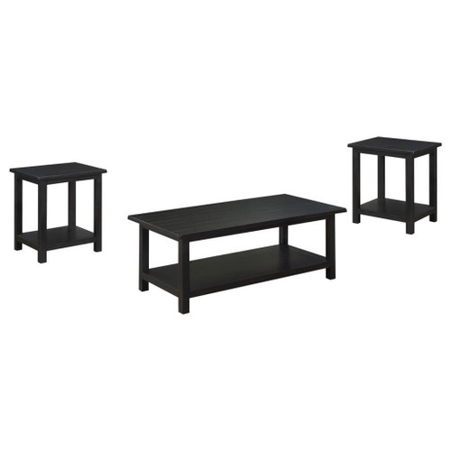 Payne - 3 Piece Coffee And End Table Set Distressed - Java