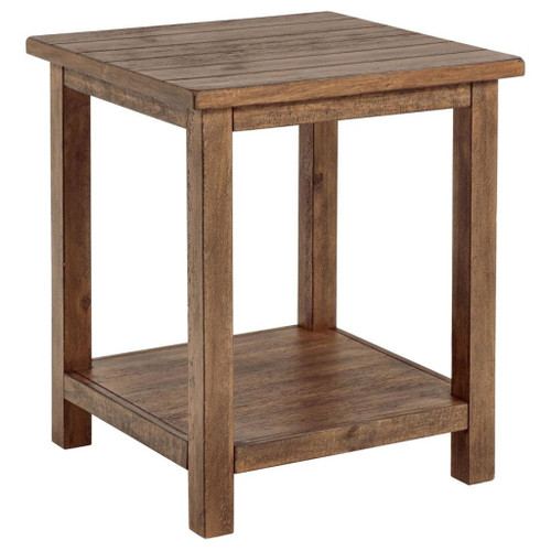 Payne - 2 Piece Coffee And End Table Set - Distressed Brown