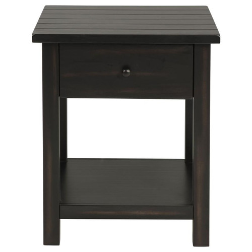 Payne - 2 Piece Coffee And 1-Drawer End Table Set - Java