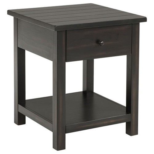 Payne - 3 Piece Coffee And 1-Drawer End Table Set - Java