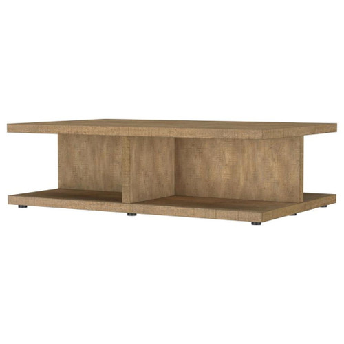 Cortona - Square Engineered Wood Cocktail Coffee Table - Mango