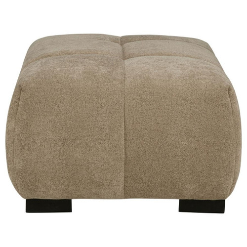Octavia - Upholstered Rectangular Ottoman - Camel