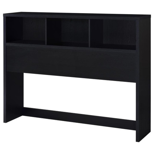 Westpark - Queen Bookcase Headboard - Black