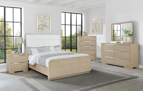 Ladera - 5 Piece California King Bedroom Set - Light Elm