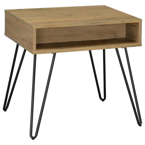 Fanning - 3 Piece Lift Top Coffee And End Table Set - Golden Oak