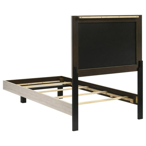 Trenton - 5 Piece Twin Bedroom Set - Rustic Cream