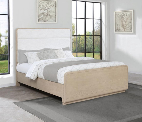Ladera - California King Panel Bed - Light Elm
