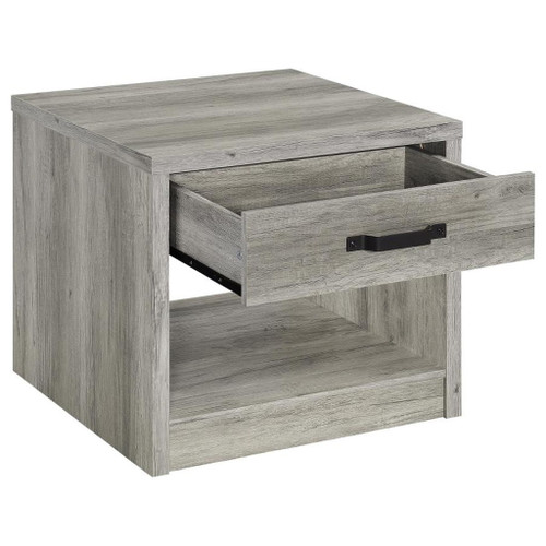 Felix - 3 Piece Coffee And End Table Set - Gray Driftwood