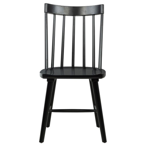 Middleton - Solid Wood Dining Side Chair Black (Set of 2) - Black