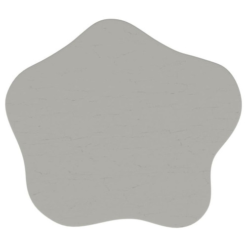 Perth - 20" Side Table With Cloud-Shaped Top - Off White