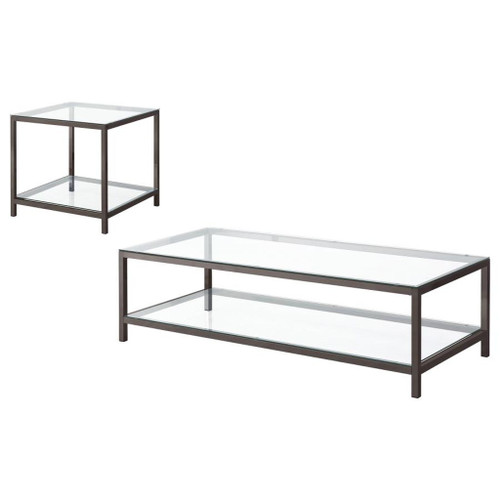 Trini - 2 Piece Coffee And End Table Set - Black