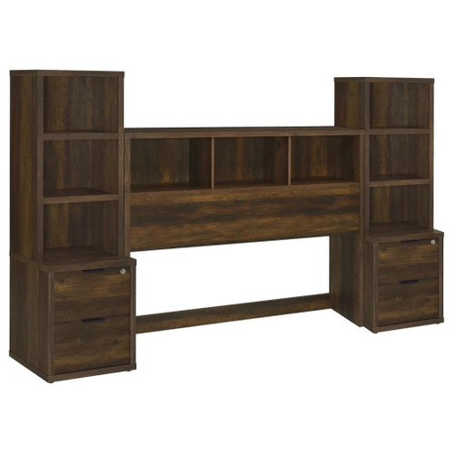 Westpark - 3 Piece Queen Bedroom Set Bookcase Headboard - Pine