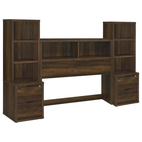 Westpark - 3 Piece Full Bedroom Set Bookcase Headboard - Pine